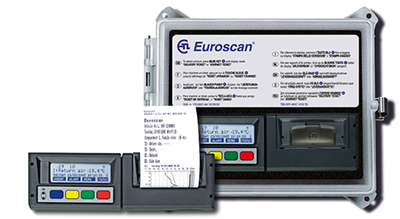 EuroScan temperature recorder in gps tracking